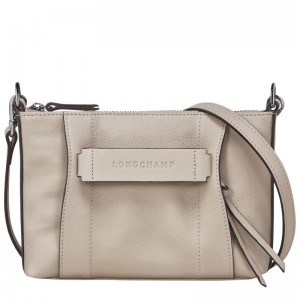 Longchamp 3D S Crossbody Väska Dam Beige | 0912-GXUVS