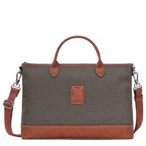 Longchamp Boxford S Portfölj Herr Bruna | 5648-TPJAK