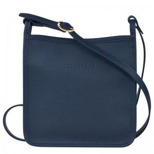 Longchamp Le Foulonné S Crossbody Väska Dam Marinblå | 4015-SGMRJ