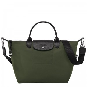 Longchamp Le Pliage Energy L Handväska Dam Khaki | 8234-CUHFQ