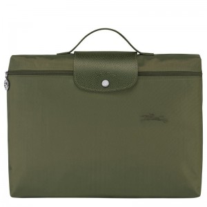 Longchamp Le Pliage Green S Portfölj Dam Gröna | 8052-FKVTN