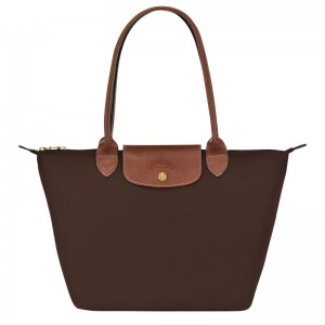 Longchamp Le Pliage Original M Toteväska Dam Choklad | 2843-ISCON