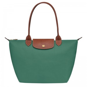 Longchamp Le Pliage Original M Toteväska Dam Olivgröna | 2169-KYNXH