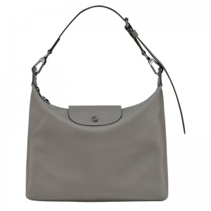 Longchamp Le Pliage Xtra M Hobo Väska Dam Grå | 5238-VSHQP