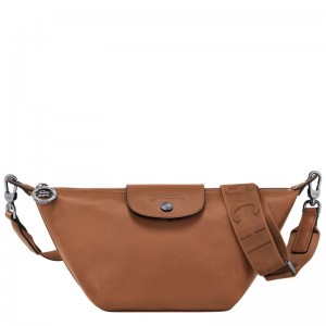 Longchamp Le Pliage Xtra XS Axelväska Dam Bruna | 6081-IAOEF