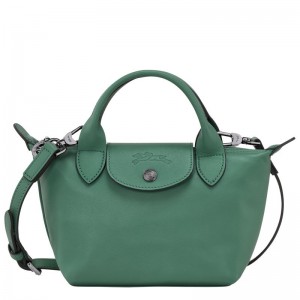 Longchamp Le Pliage Xtra XS Handväska Dam Olivgröna | 9682-ROGIT