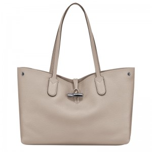 Longchamp Roseau Essential L Toteväska Dam Grå | 7128-YKDMX