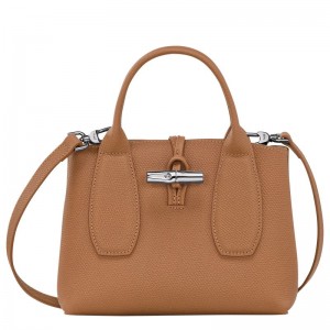 Longchamp Roseau S Handväska Dam Beige | 9380-LIJYR