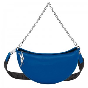 Longchamp Smile S Axelväska Dam Blå | 7489-QPMHI