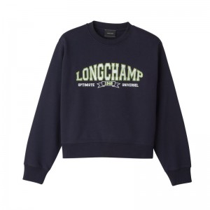 Longchamp Tröjor Dam Marinblå | 1072-RHOUY