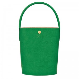 Longchamp Épure S Bucket Väska Dam Gröna | 0698-DEPHS