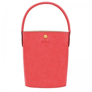 Longchamp Épure S Bucket Väska Dam Rosa | 9361-ZARSM