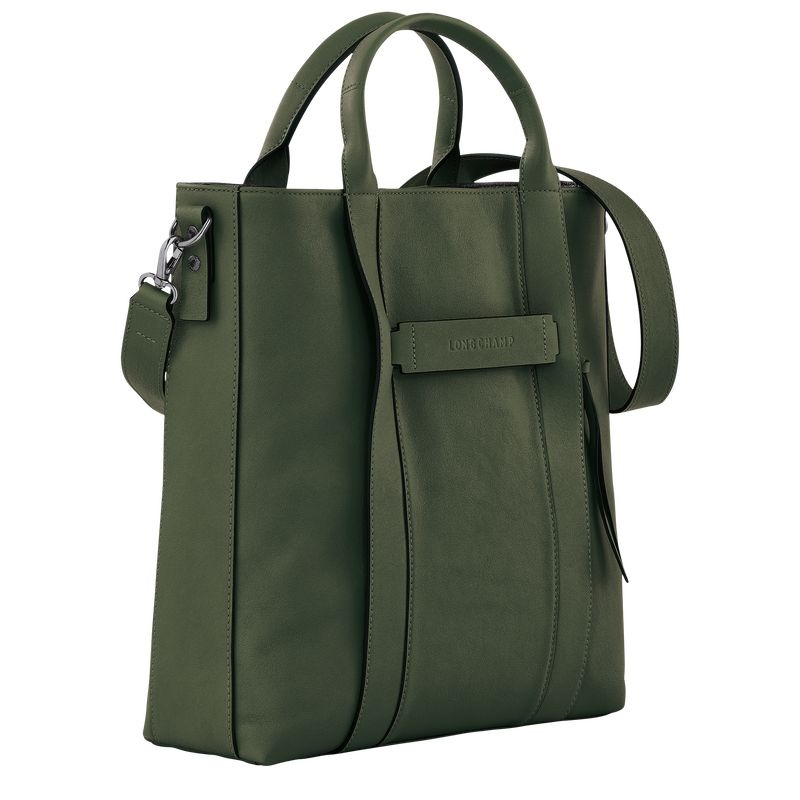 Longchamp 3D L Toteväska Dam Khaki | 5083-SQIEZ