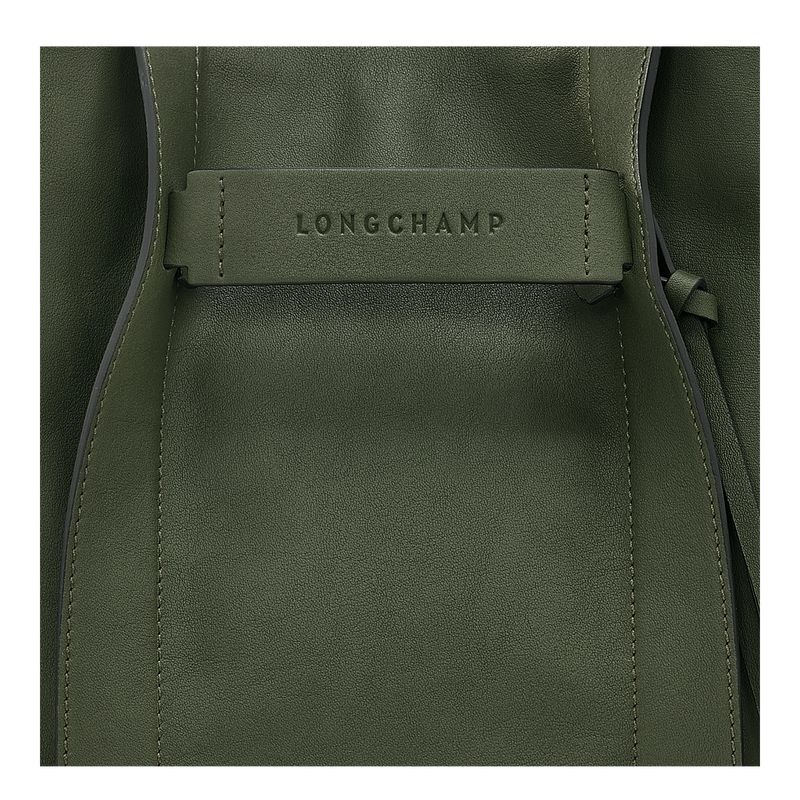 Longchamp 3D M Hobo Väska Dam Khaki | 8156-FSRLQ