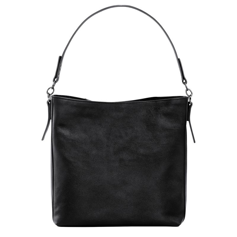 Longchamp 3D M Hobo Väska Dam Svarta | 3647-VPBXN