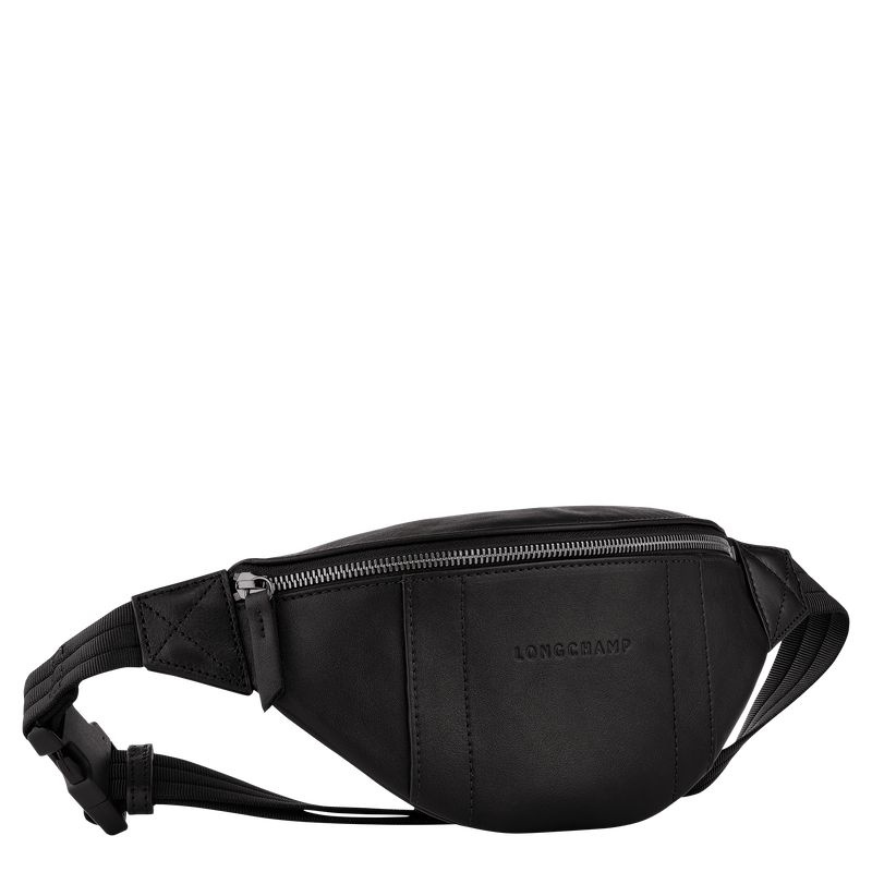 Longchamp 3D S Bältesväska Dam Svarta | 6021-LDVRN