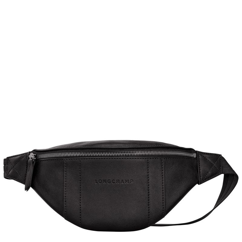 Longchamp 3D S Bältesväska Dam Svarta | 6021-LDVRN