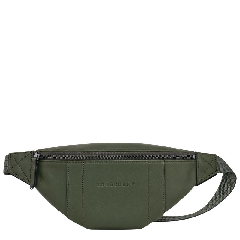 Longchamp 3D S Bältesväska Herr Khaki | 0817-ATRVI