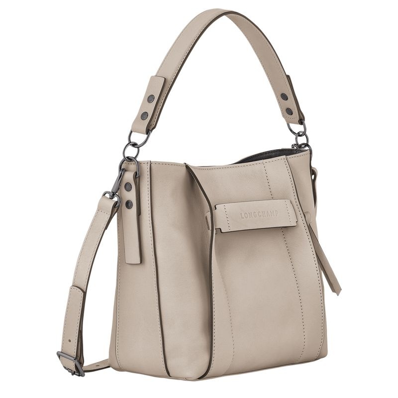 Longchamp 3D S Crossbody Väska Dam Grå | 2864-IAZCJ