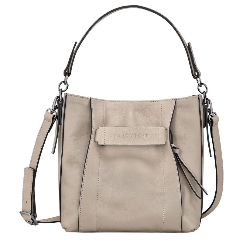 Longchamp 3D S Crossbody Väska Dam Grå | 2864-IAZCJ