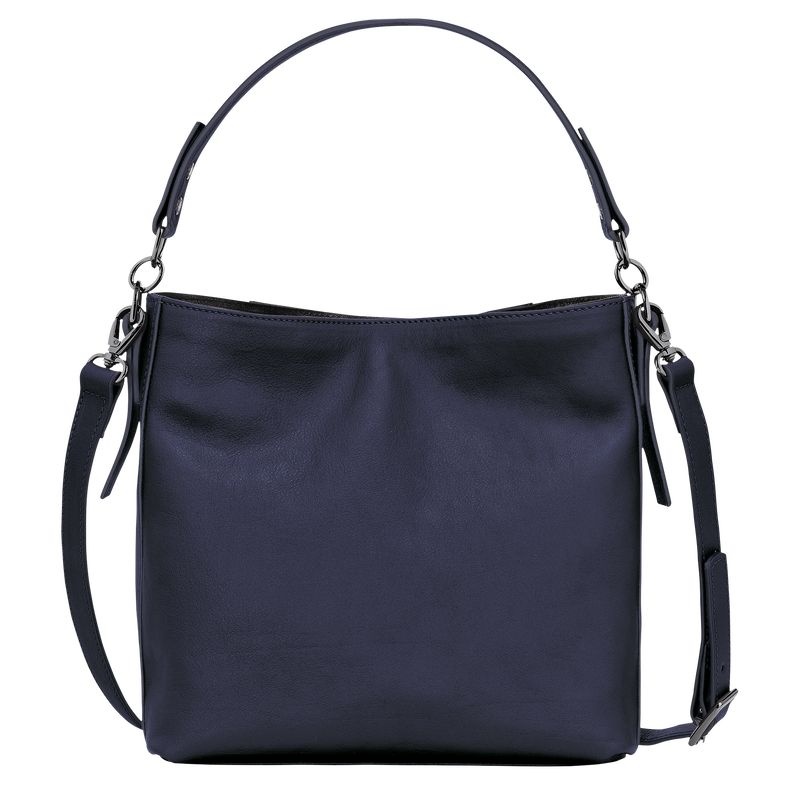 Longchamp 3D S Crossbody Väska Dam Marinblå | 2468-KNCQM