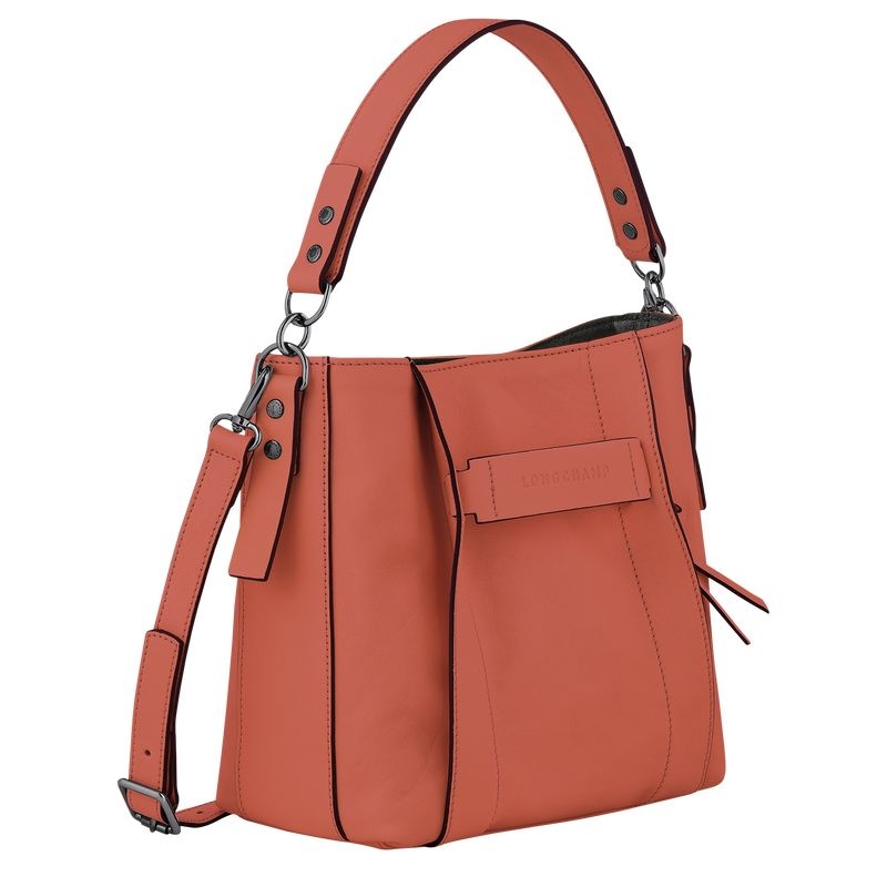 Longchamp 3D S Crossbody Väska Dam Orange | 6183-WDQCU