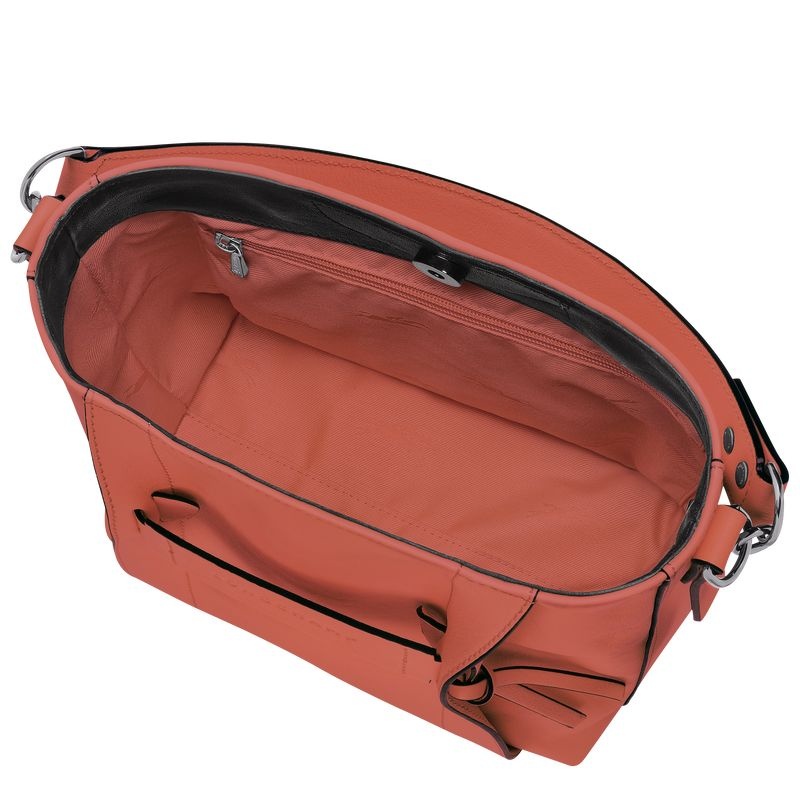 Longchamp 3D S Crossbody Väska Dam Orange | 6183-WDQCU