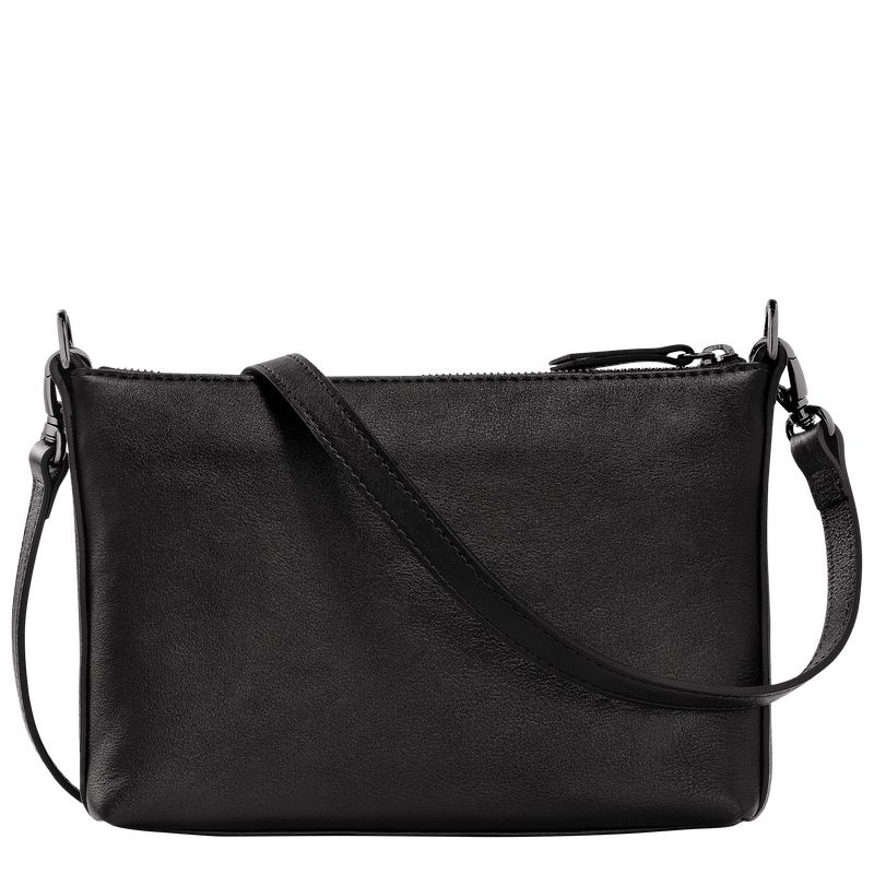 Longchamp 3D S Crossbody Väska Dam Svarta | 6031-DECST