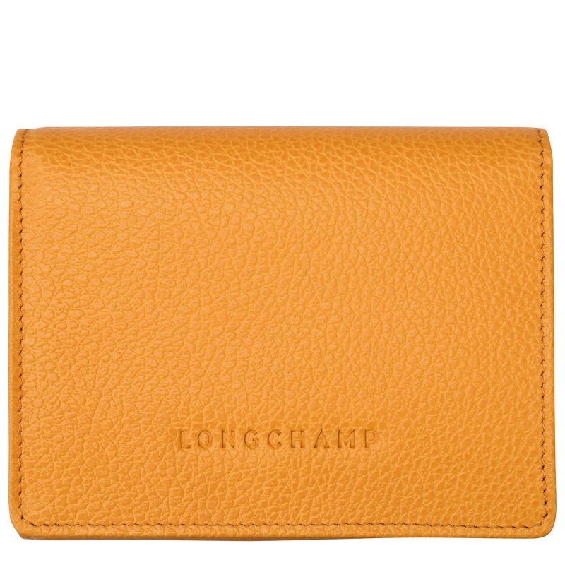 Longchamp Le Foulonné Plånbok Dam Aprikos | 8256-FLCUO