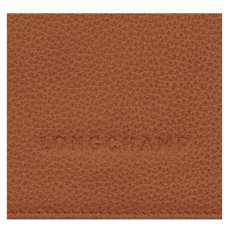 Longchamp Le Foulonné Plånbok Dam Bruna | 8296-VZRMF