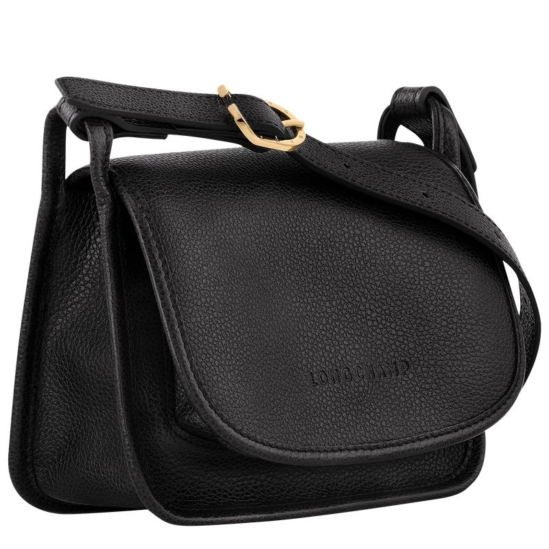 Longchamp Le Foulonné S Crossbody Väska Dam Svarta | 4130-LSHMN