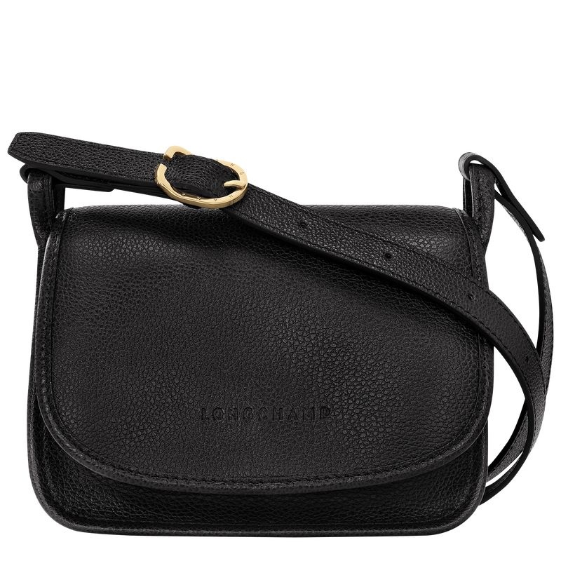 Longchamp Le Foulonné S Crossbody Väska Dam Svarta | 4130-LSHMN