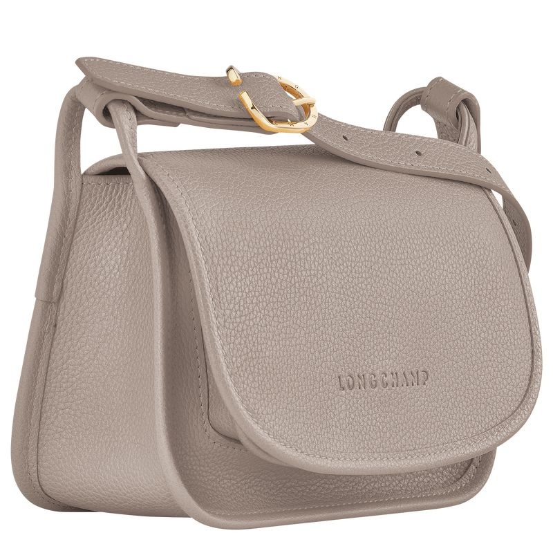 Longchamp Le Foulonné S Crossbody Väska Dam Grå | 8547-RAFYH