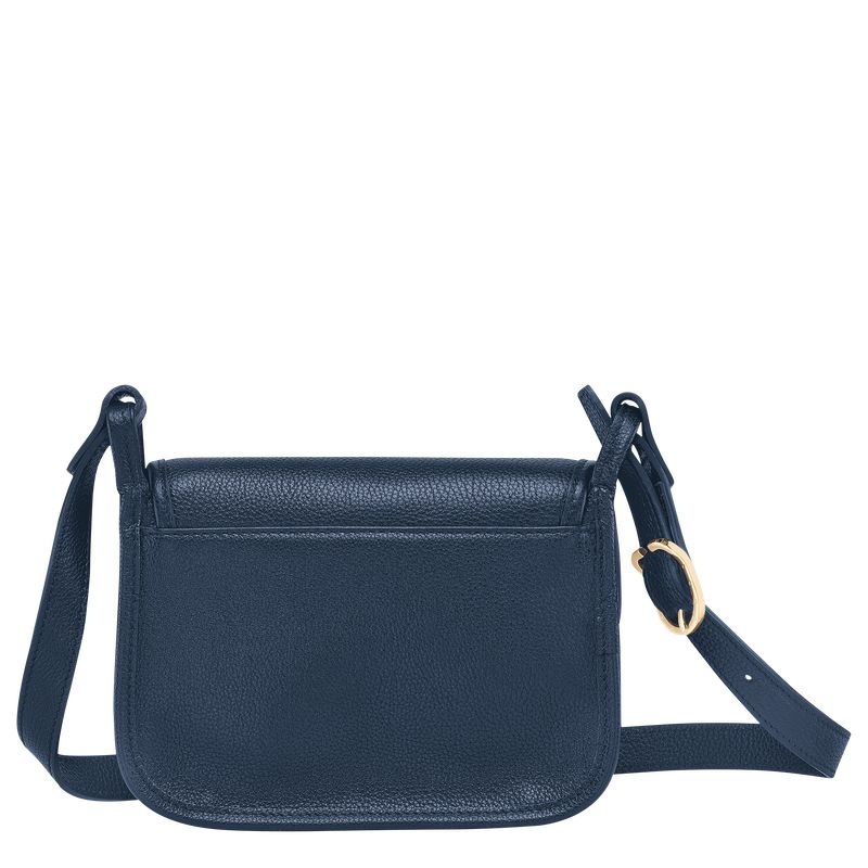 Longchamp Le Foulonné S Crossbody Väska Dam Marinblå | 6158-BUDRK