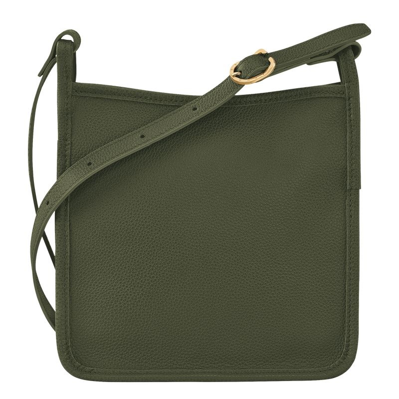 Longchamp Le Foulonné S Crossbody Väska Dam Khaki | 2415-TADYG