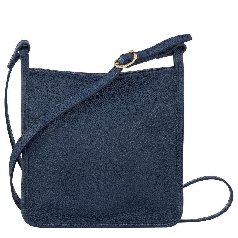 Longchamp Le Foulonné S Crossbody Väska Dam Marinblå | 4015-SGMRJ