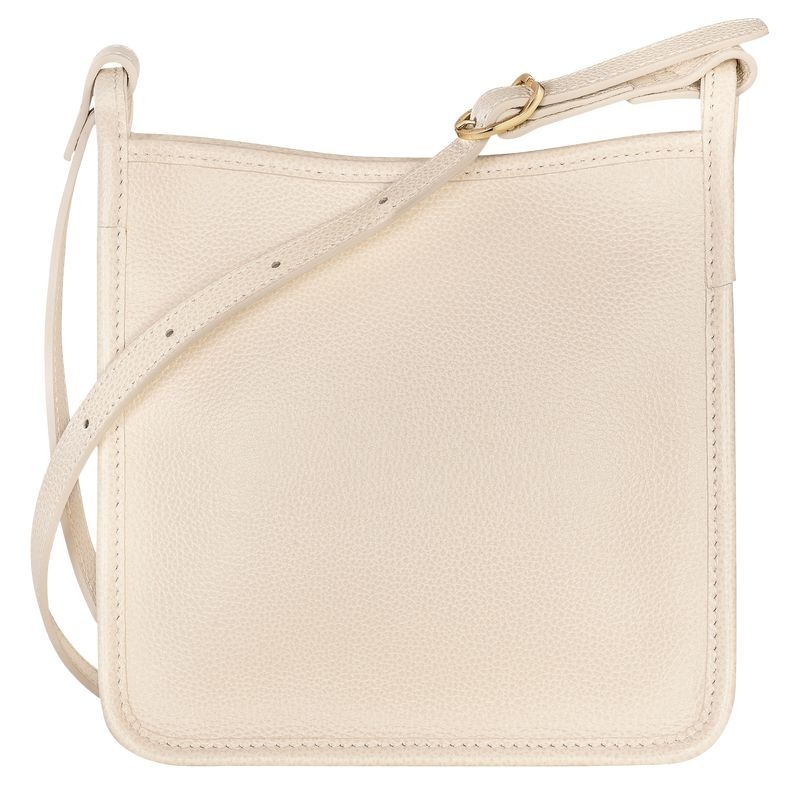 Longchamp Le Foulonné S Crossbody Väska Dam Vita | 9042-ICFQM