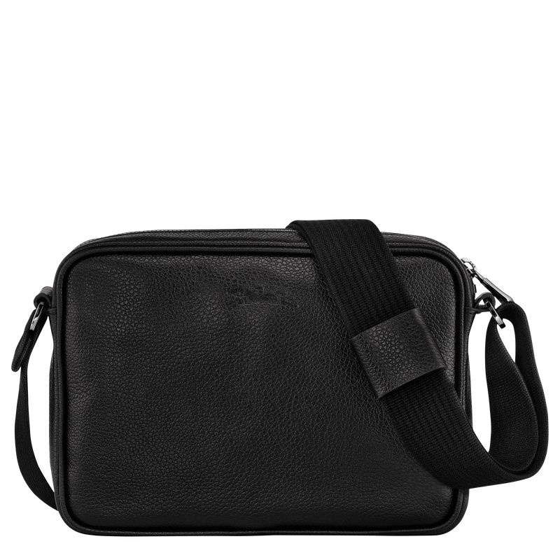 Longchamp Le Foulonné S Crossbody Väska Herr Svarta | 5412-EAFBJ