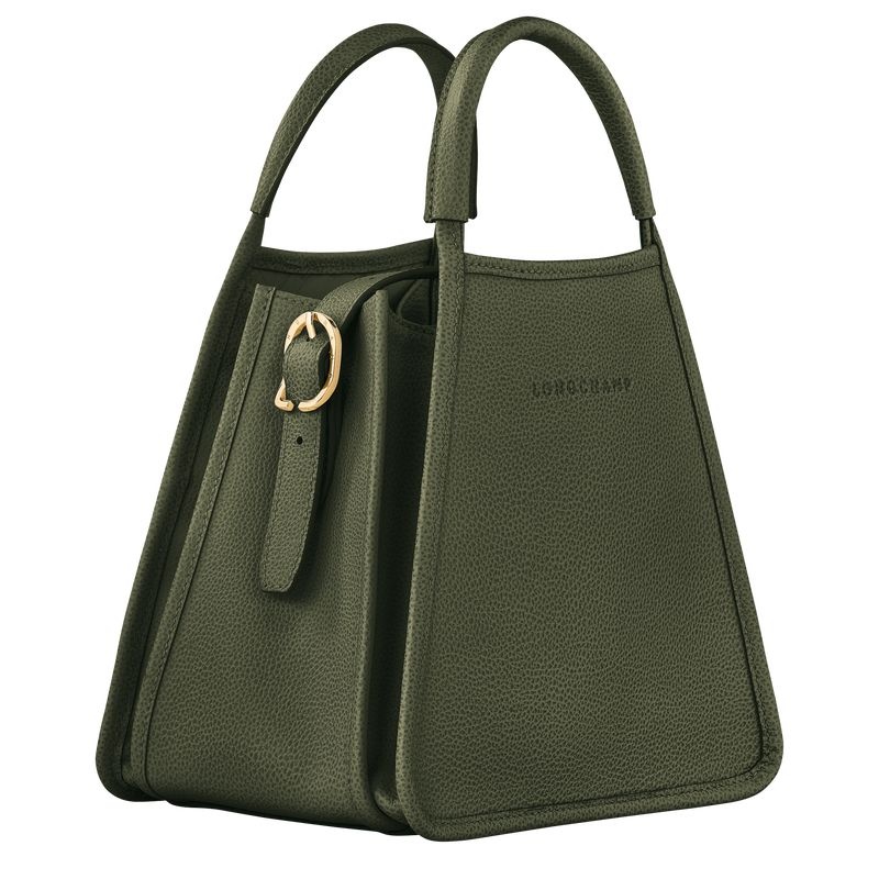 Longchamp Le Foulonné S Handväska Dam Khaki | 1309-GMASJ