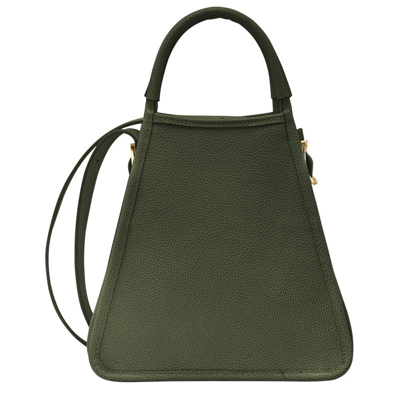 Longchamp Le Foulonné S Handväska Dam Khaki | 1309-GMASJ