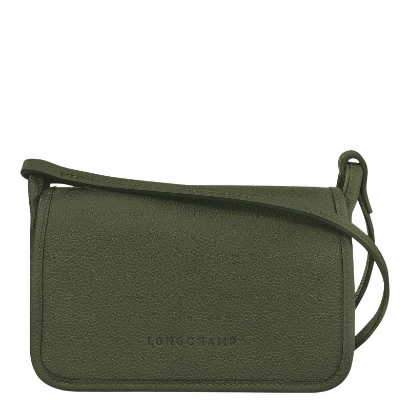 Longchamp Le Foulonné XS Clutch Dam Khaki | 7125-TLCOZ