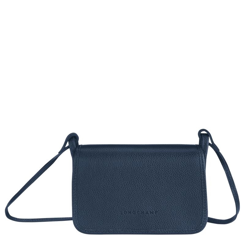 Longchamp Le Foulonné XS Clutch Dam Marinblå | 5120-GQKYL