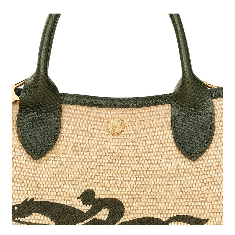 Longchamp Le Panier Pliage S Handväska Dam Khaki | 2750-QBHSG