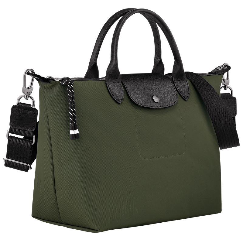 Longchamp Le Pliage Energy L Handväska Dam Khaki | 8234-CUHFQ