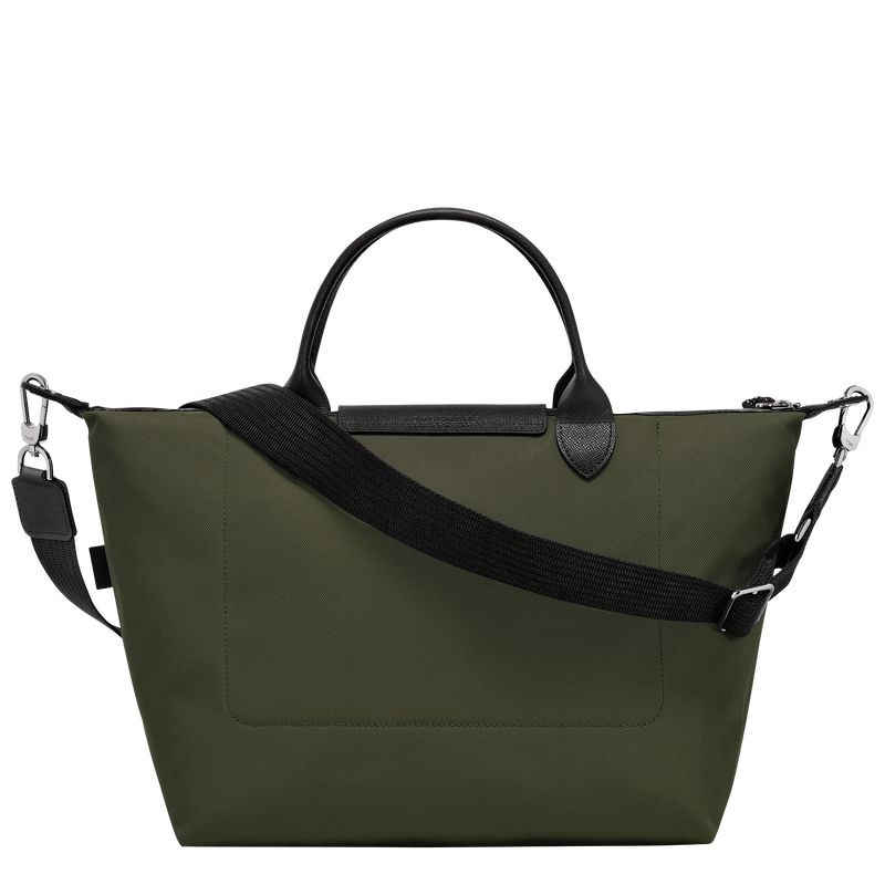 Longchamp Le Pliage Energy L Handväska Dam Khaki | 8234-CUHFQ