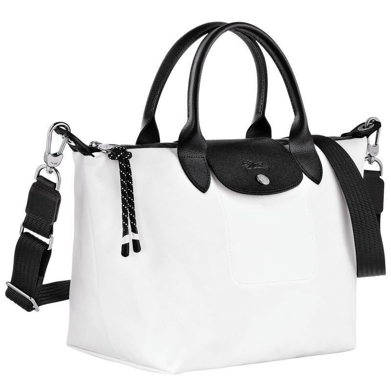 Longchamp Le Pliage Energy S Handväska Dam Vita | 7968-YIJMQ