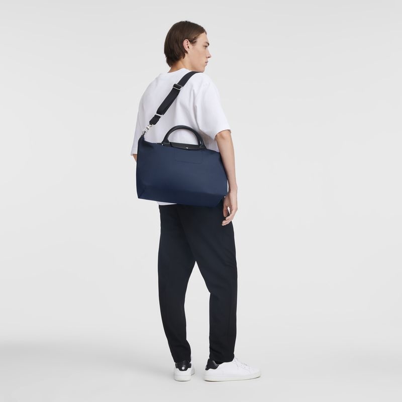 Longchamp Le Pliage Energy XL Handväska Dam Marinblå | 7120-KJMVC