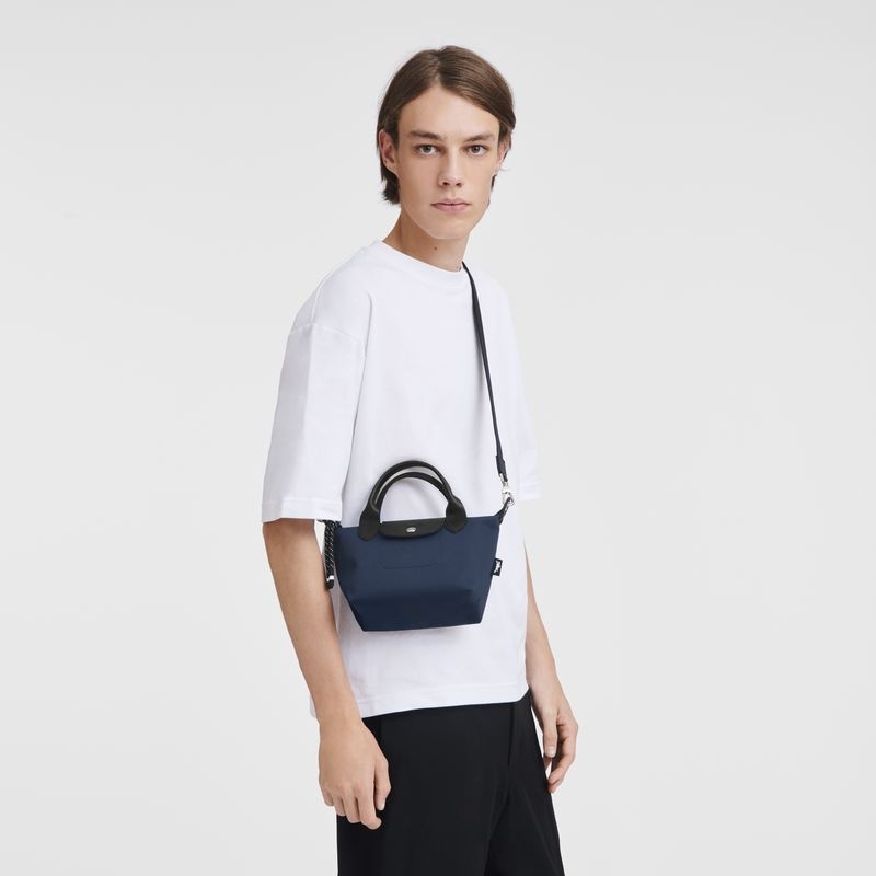 Longchamp Le Pliage Energy XS Handväska Herr Marinblå | 9158-UCDHG