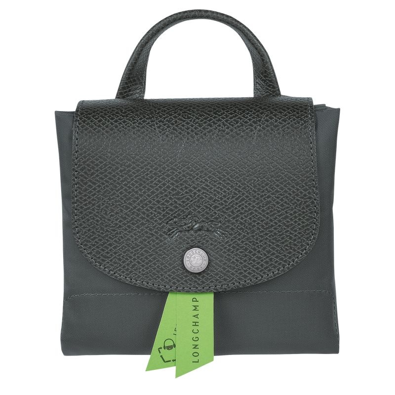 Longchamp Le Pliage Green M Ryggsäckar Dam Mörkgrå | 3976-XYSDL