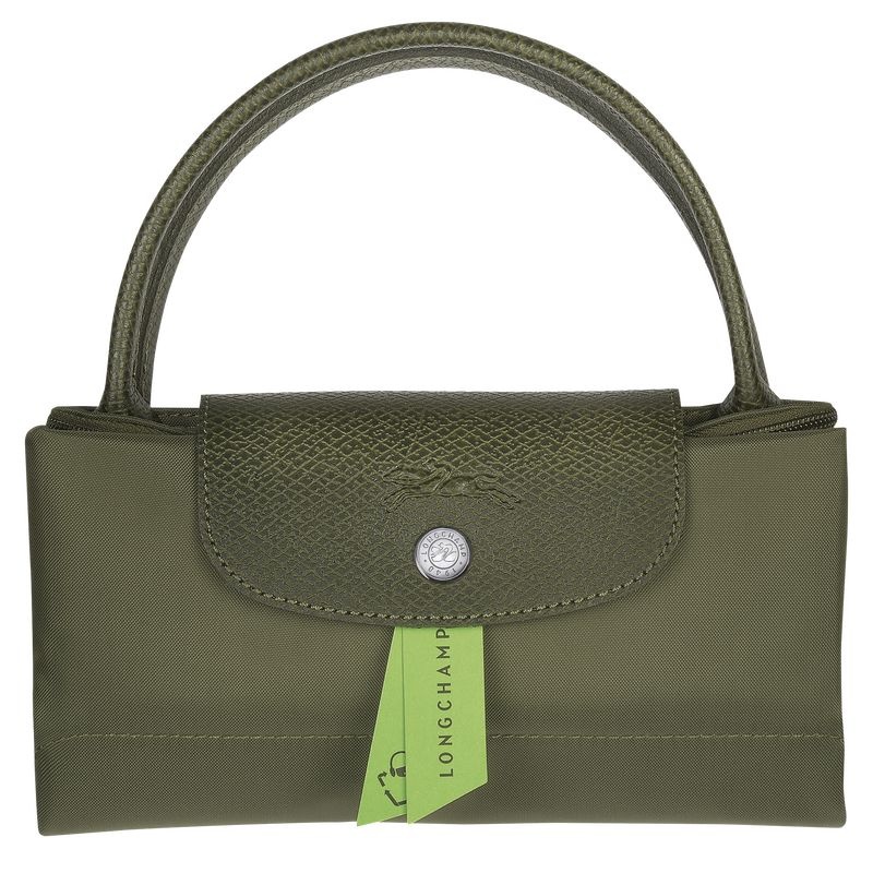 Longchamp Le Pliage Green S Handväska Dam Olivgröna | 0423-DNQLC